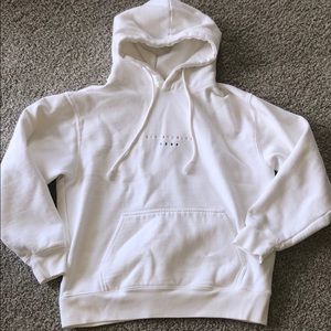 White brandy Melville hoodie